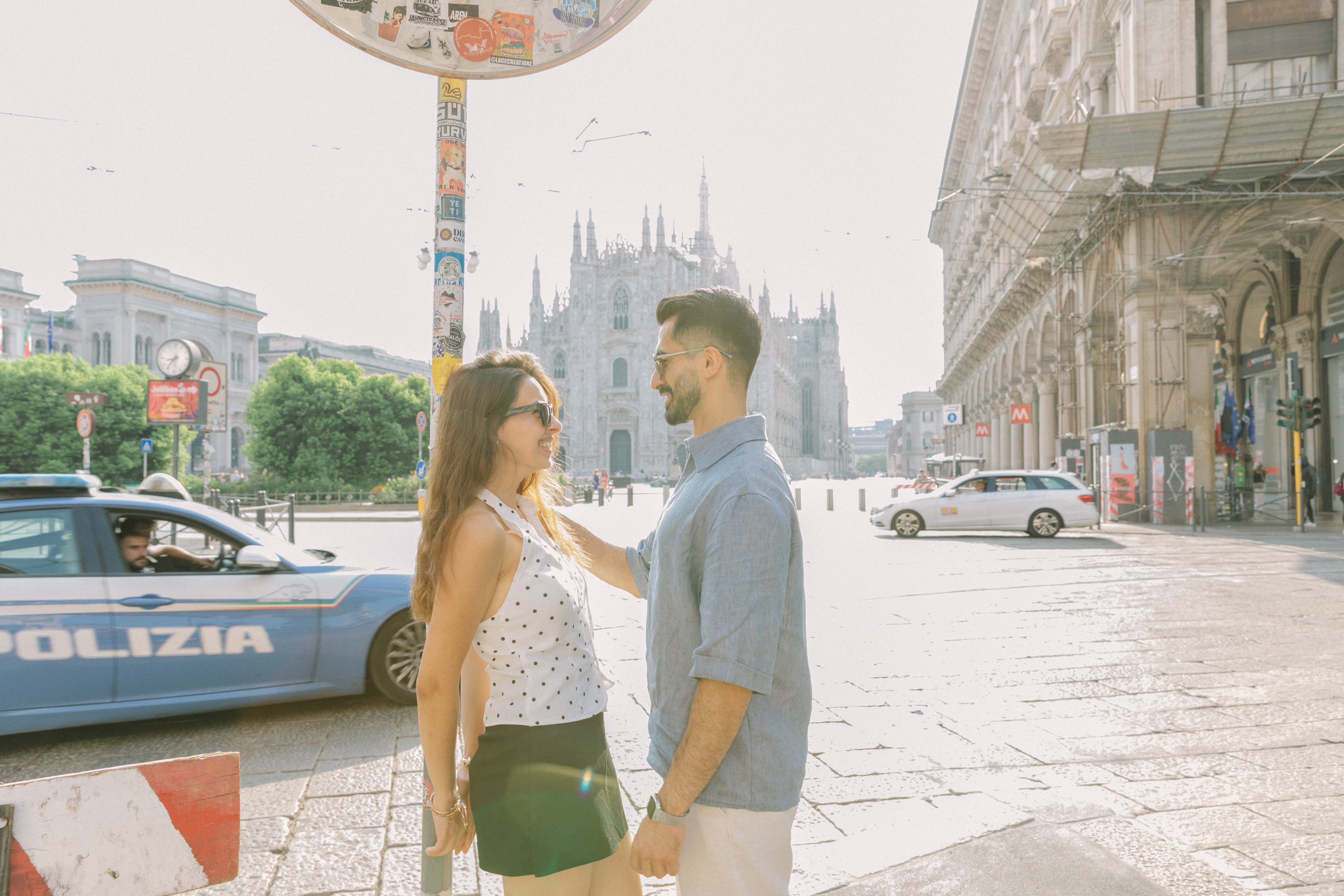 Proposal/Love Story in Milan